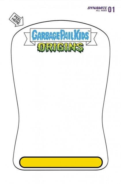 Garbage Pail Kids: Origins #1 Trading Card Blank Authentix Cover