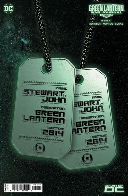 GREEN LANTERN: WAR JOURNAL #1 GLOW IN THE DARK VARIANT