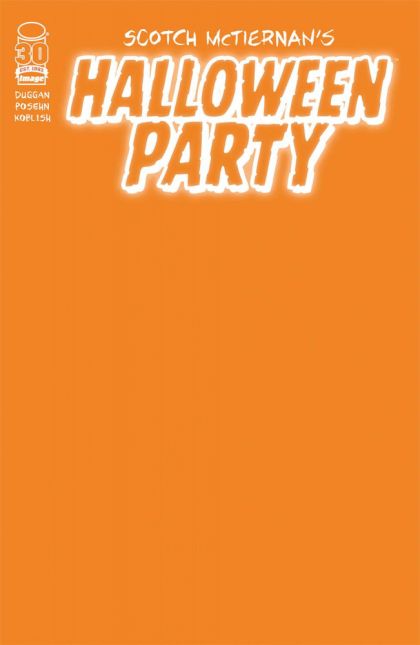 Halloween Party #1 Orange Blank Variant