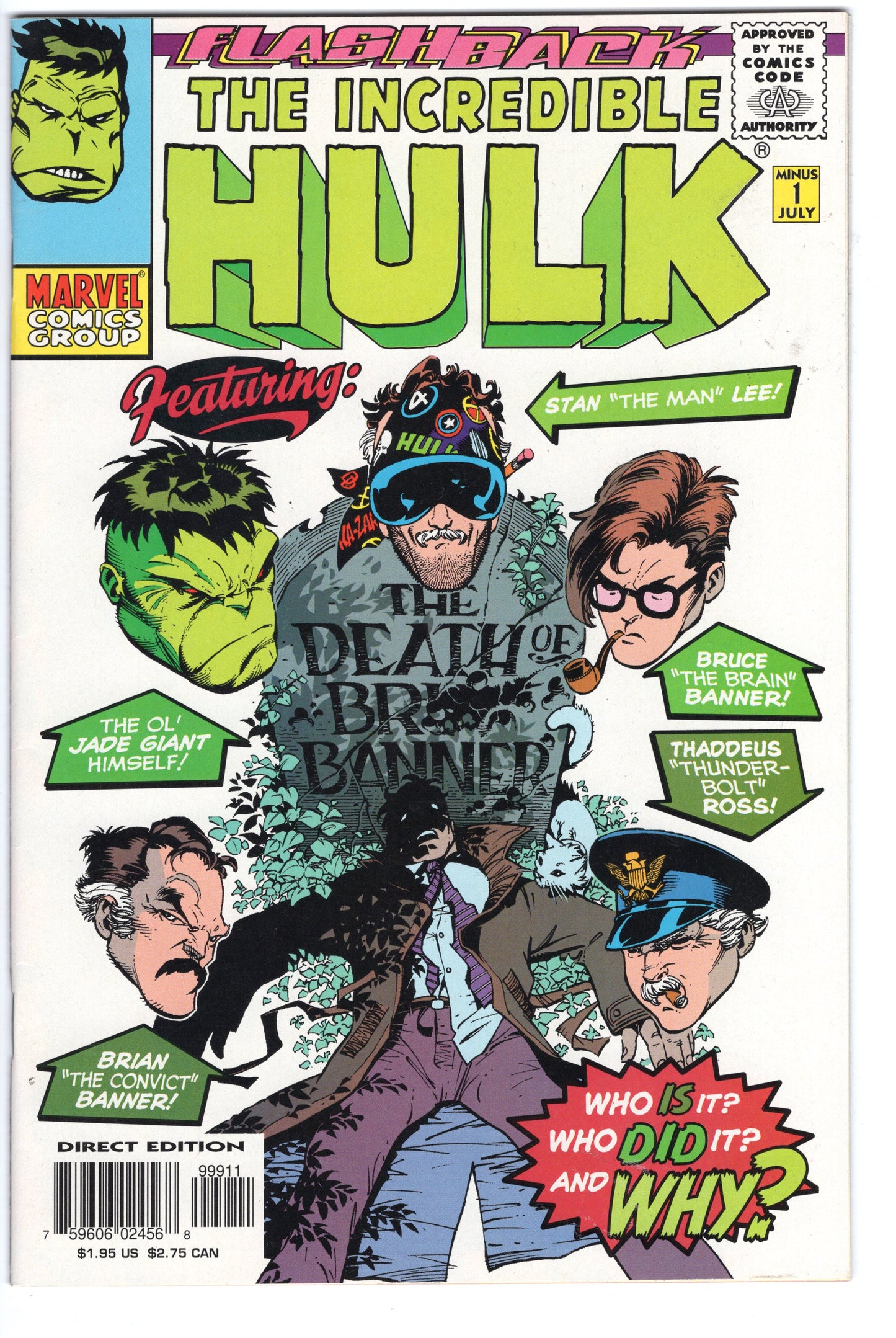 INCREDIBLE HULK, VOL. 1 MINUS 1 - COVER A