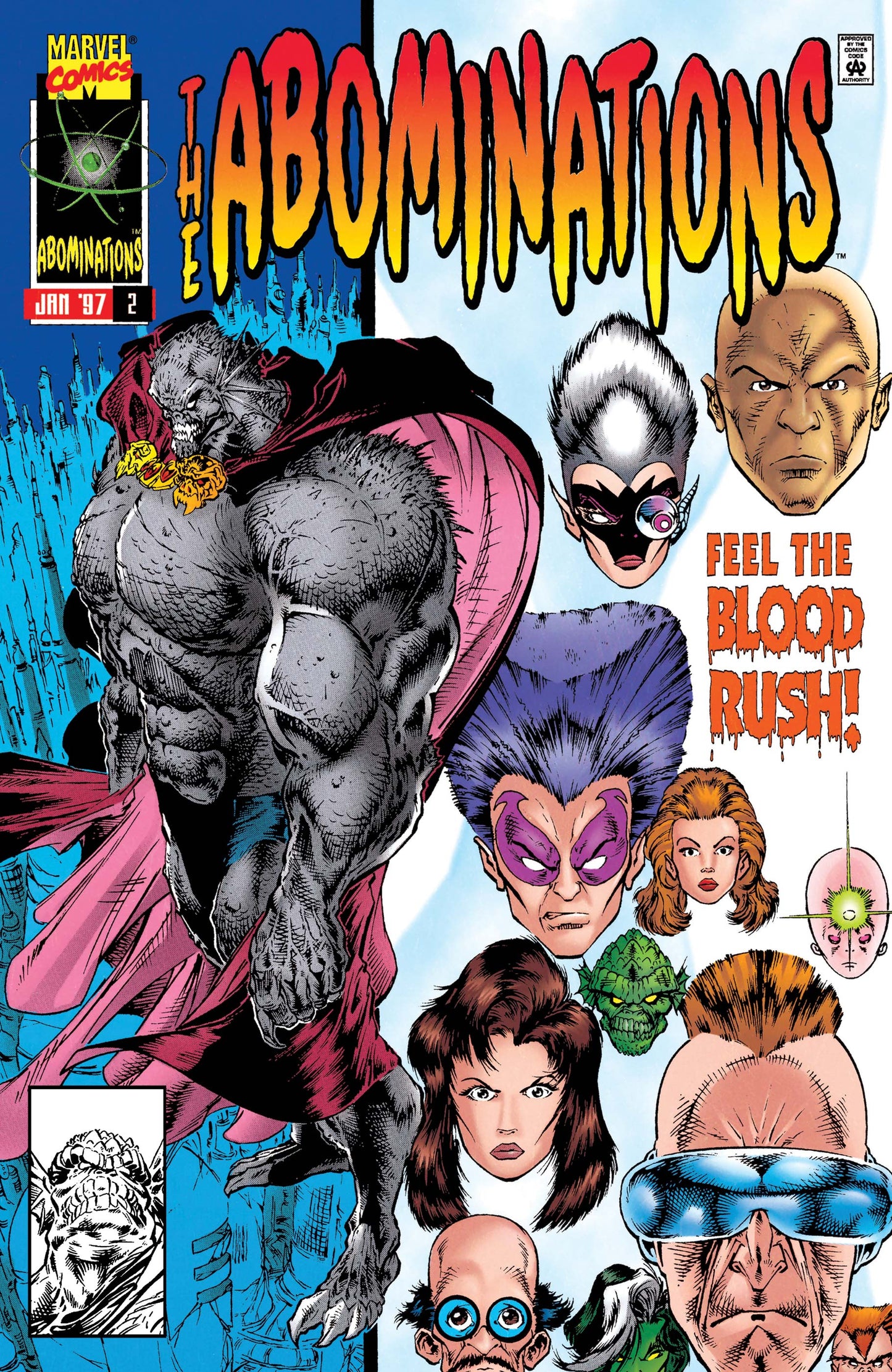 THE ABOMINATION’S #1-3