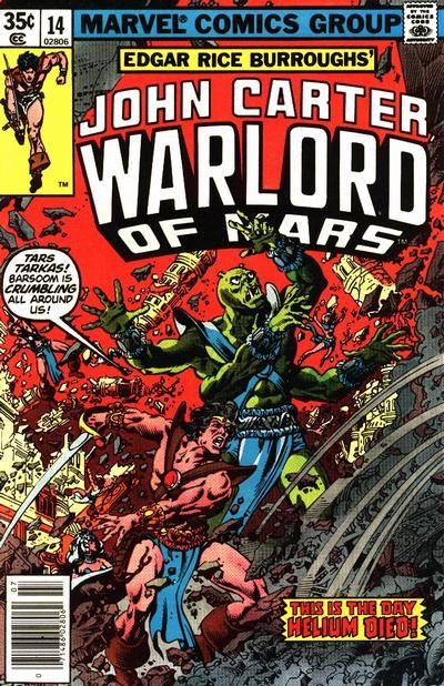JOHN CARTER, WARLORD OF MARS #14