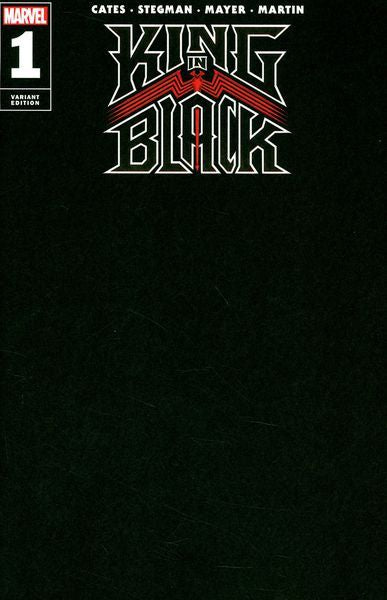 King in Black #1 Blank Variant