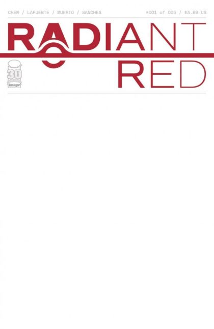 Radiant Red #1 Blank Variant