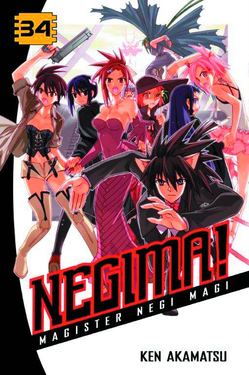 Negima TP Vol. 34