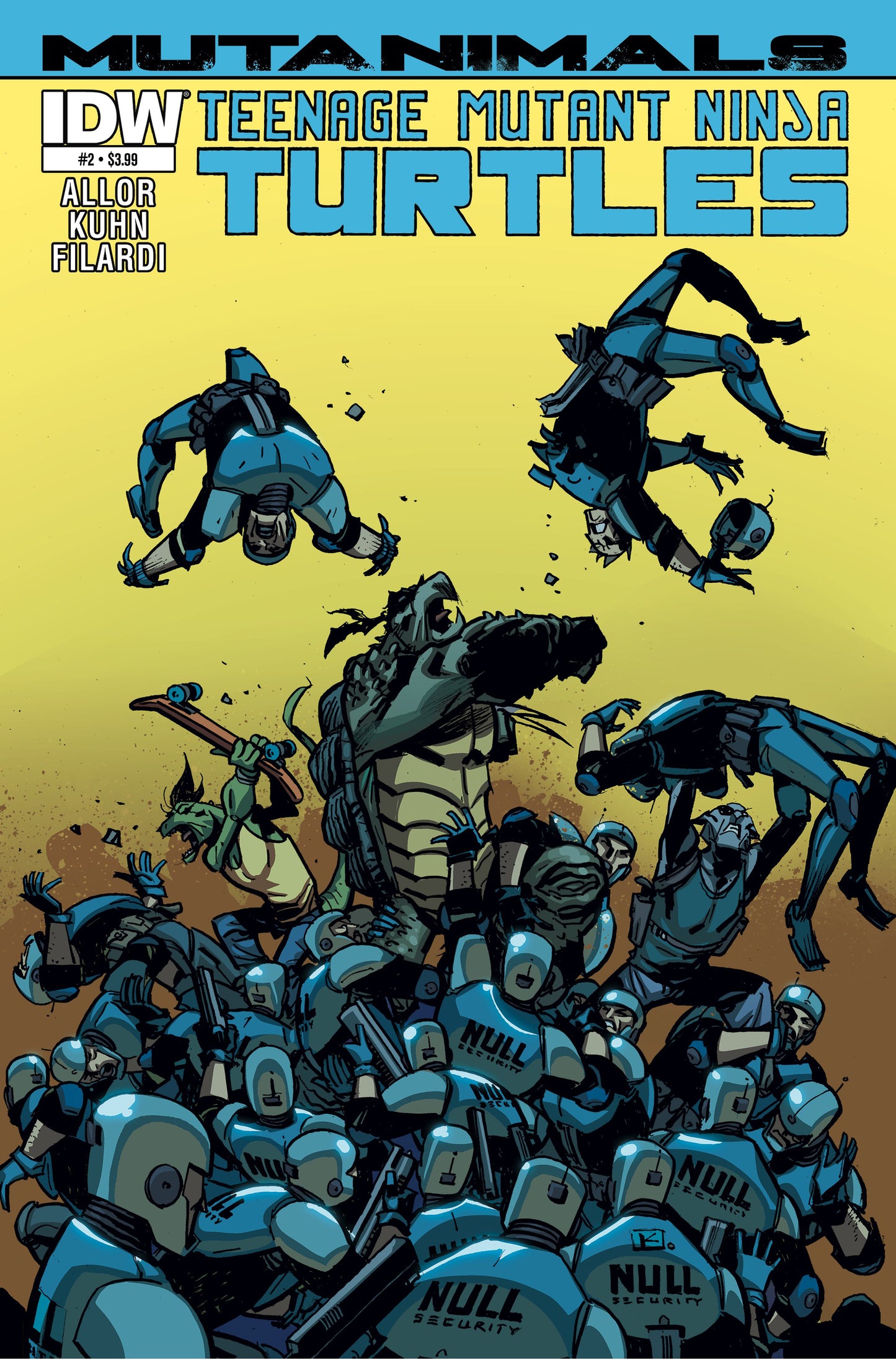 TMNT MUTANIMALS #1-4 (NM)