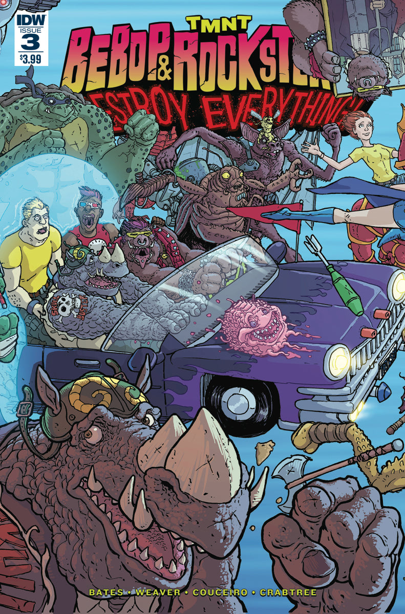TMNT BEBOP & ROCKSTEADY DESTROY EVERYTHING #1-5 (NM)