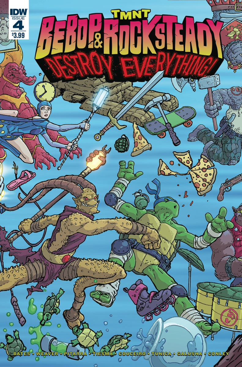 TMNT BEBOP & ROCKSTEADY DESTROY EVERYTHING #1-5 (NM)