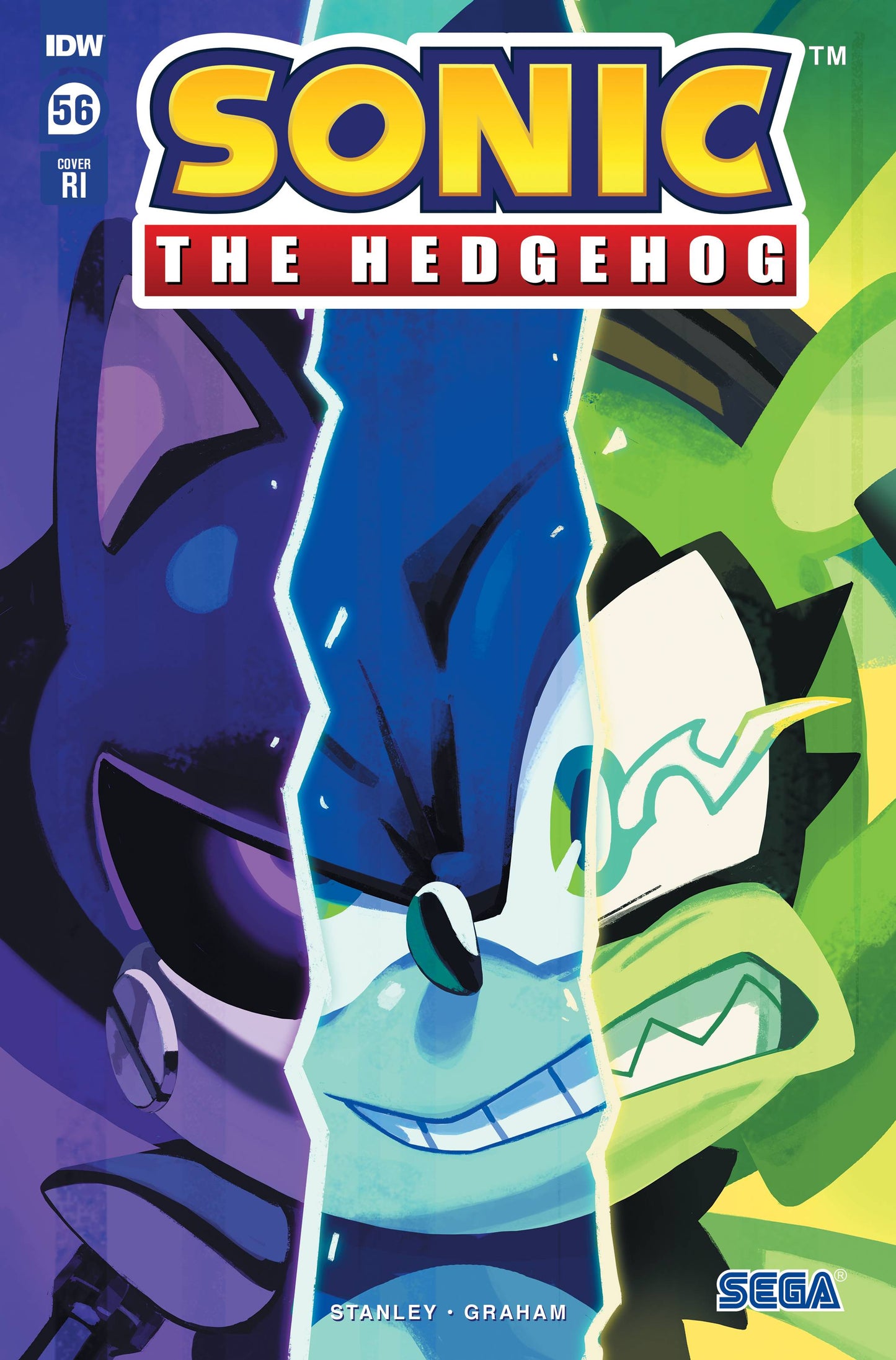 Sonic the Hedgehog #56 1:10 Ratio Variant