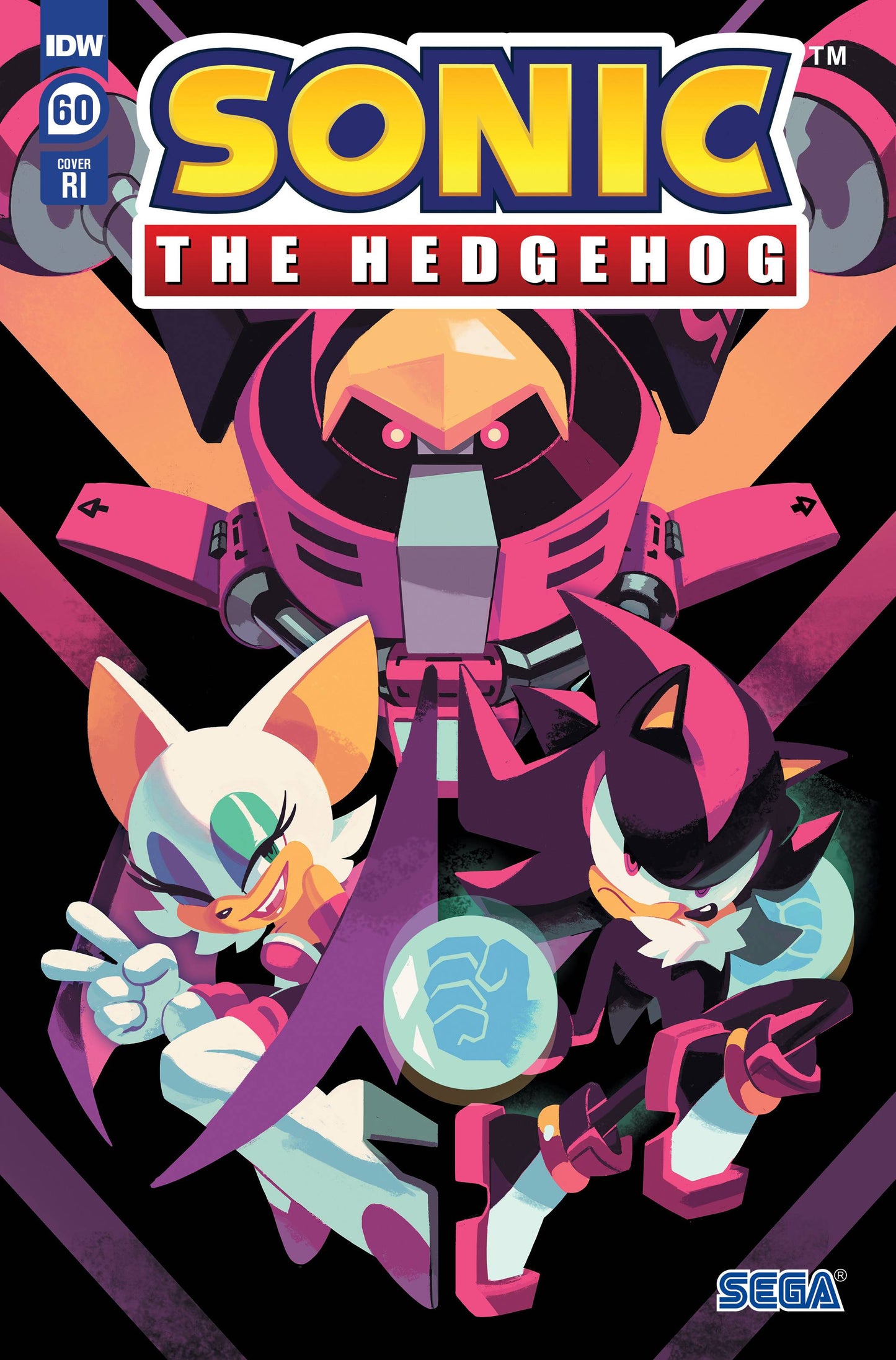 Sonic the Hedgehog #60 1:10 Ratio Variant