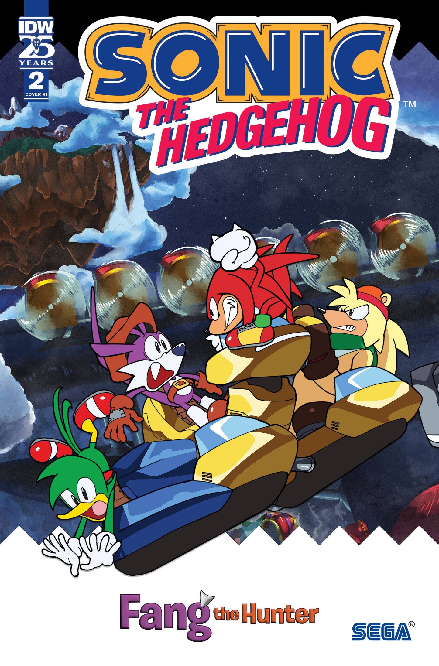 Sonic the Hedgehog Fang the Hunter #2 1:10 Ratio Variant