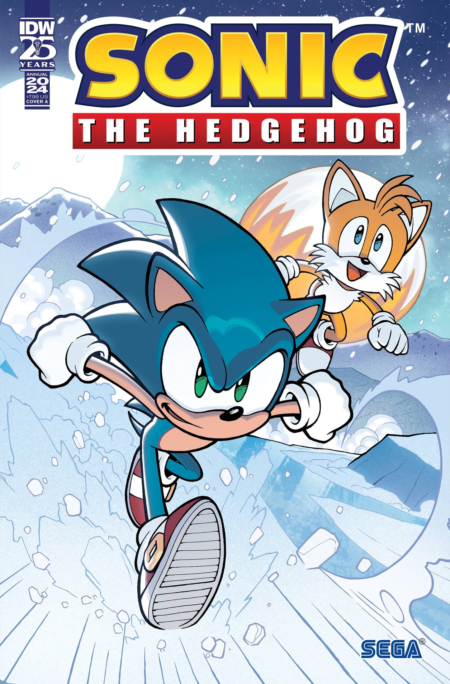Sonic the Hedgehog Annual 2024 (One Shot) Lawrence Cover