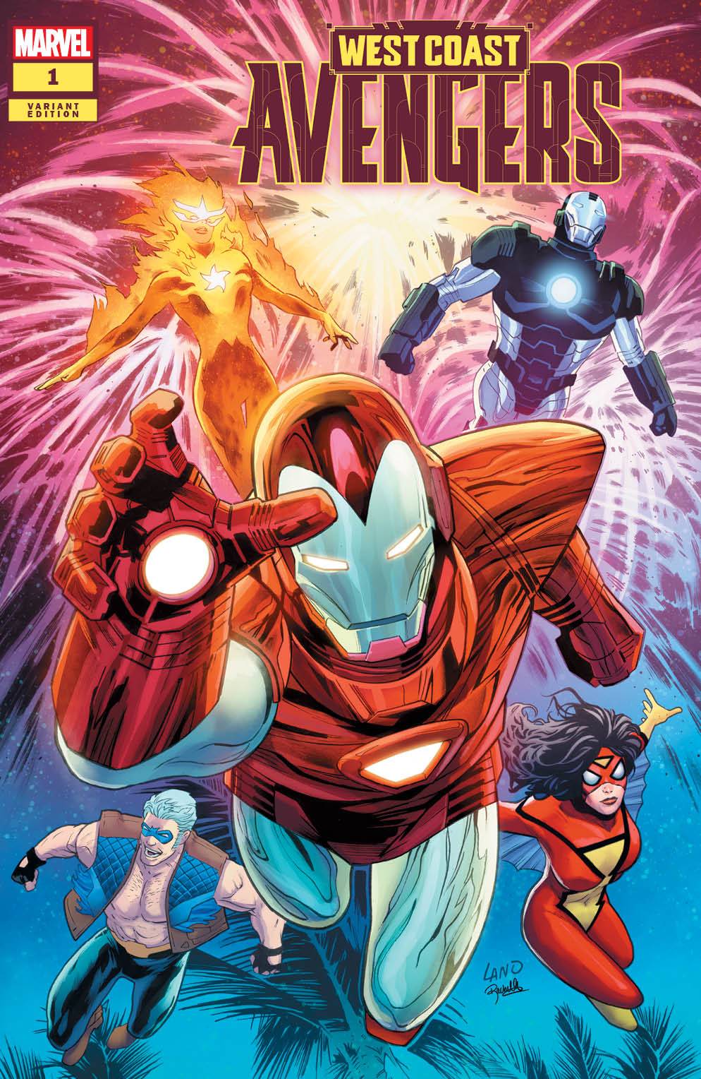 West Coast Avengers #1 Preview Exclusive Variant