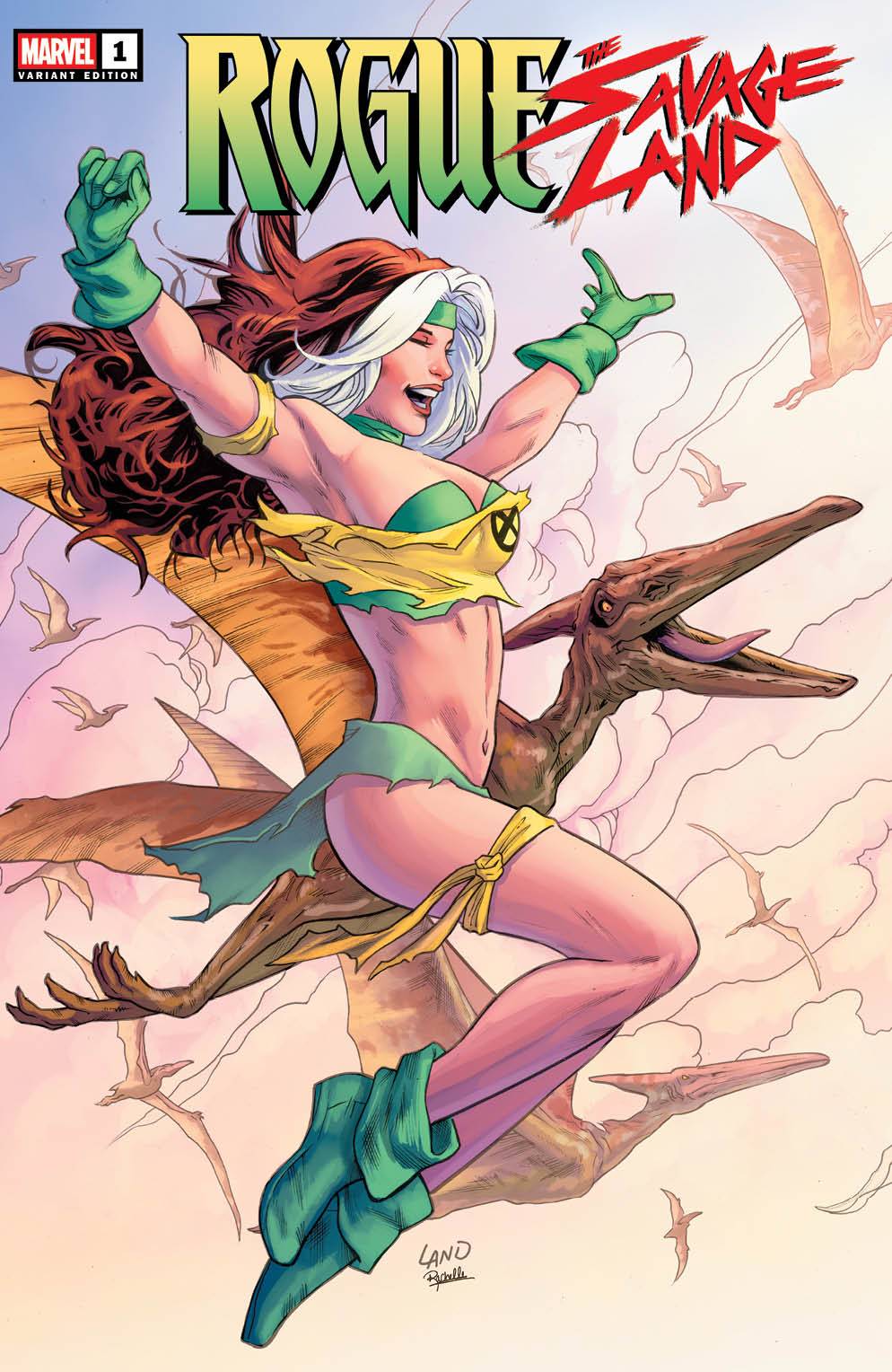 Rogue The Savage Land #1 (of 5) PX Exclusive Land