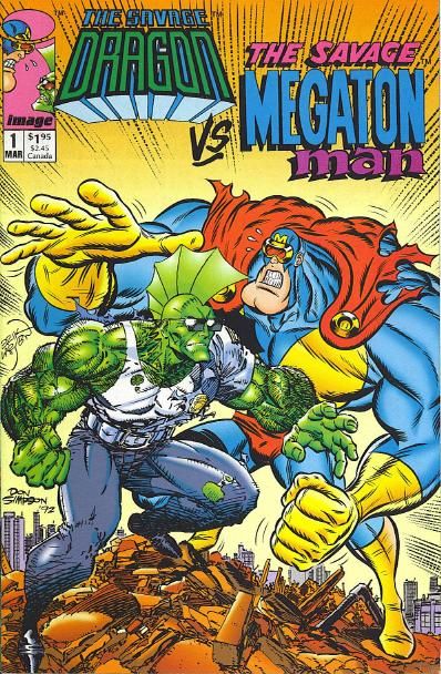 Savage Dragon vs. Savage Megaton Man #1