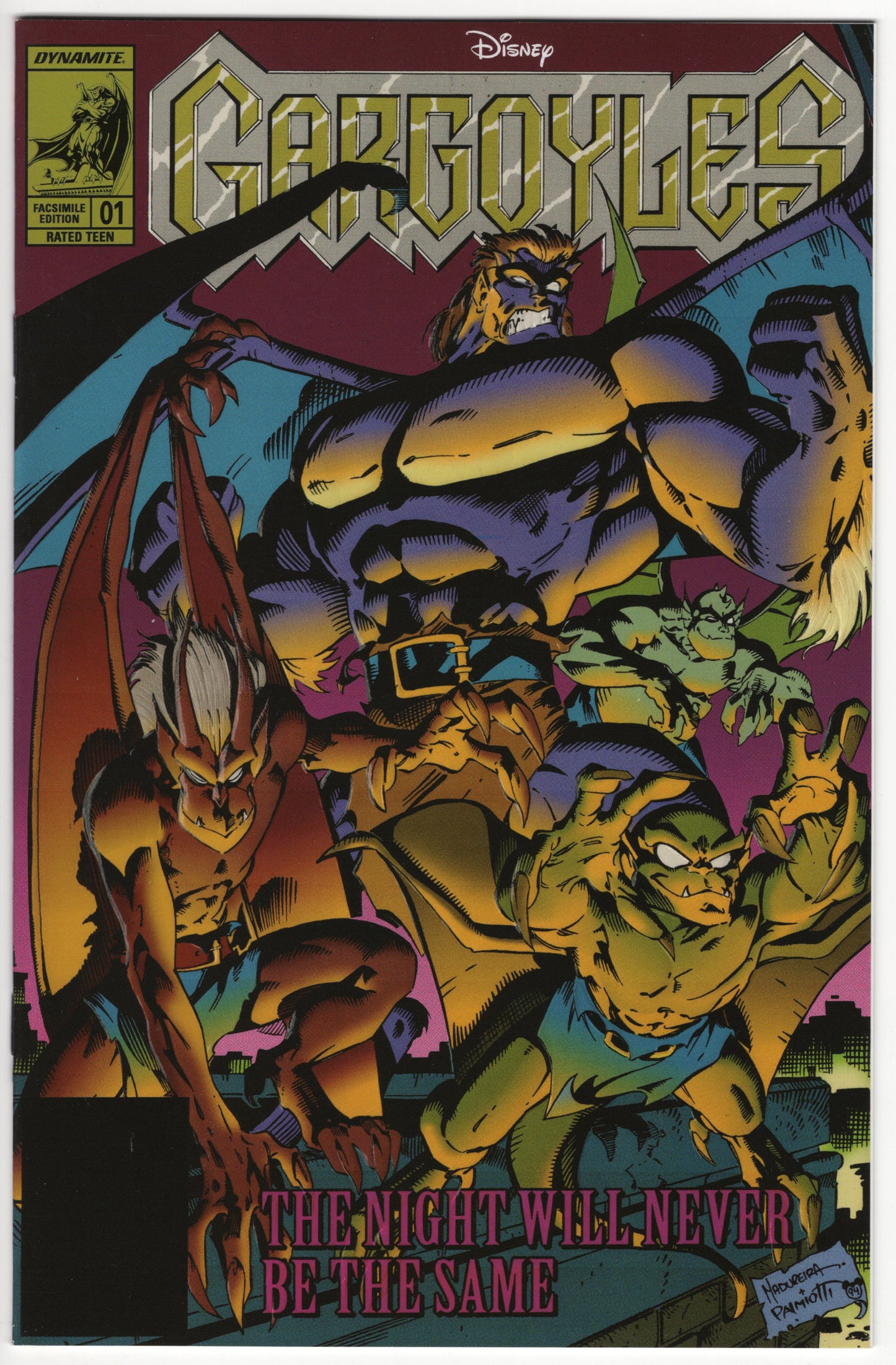 Gargoyles #1 - Facsimile Edition