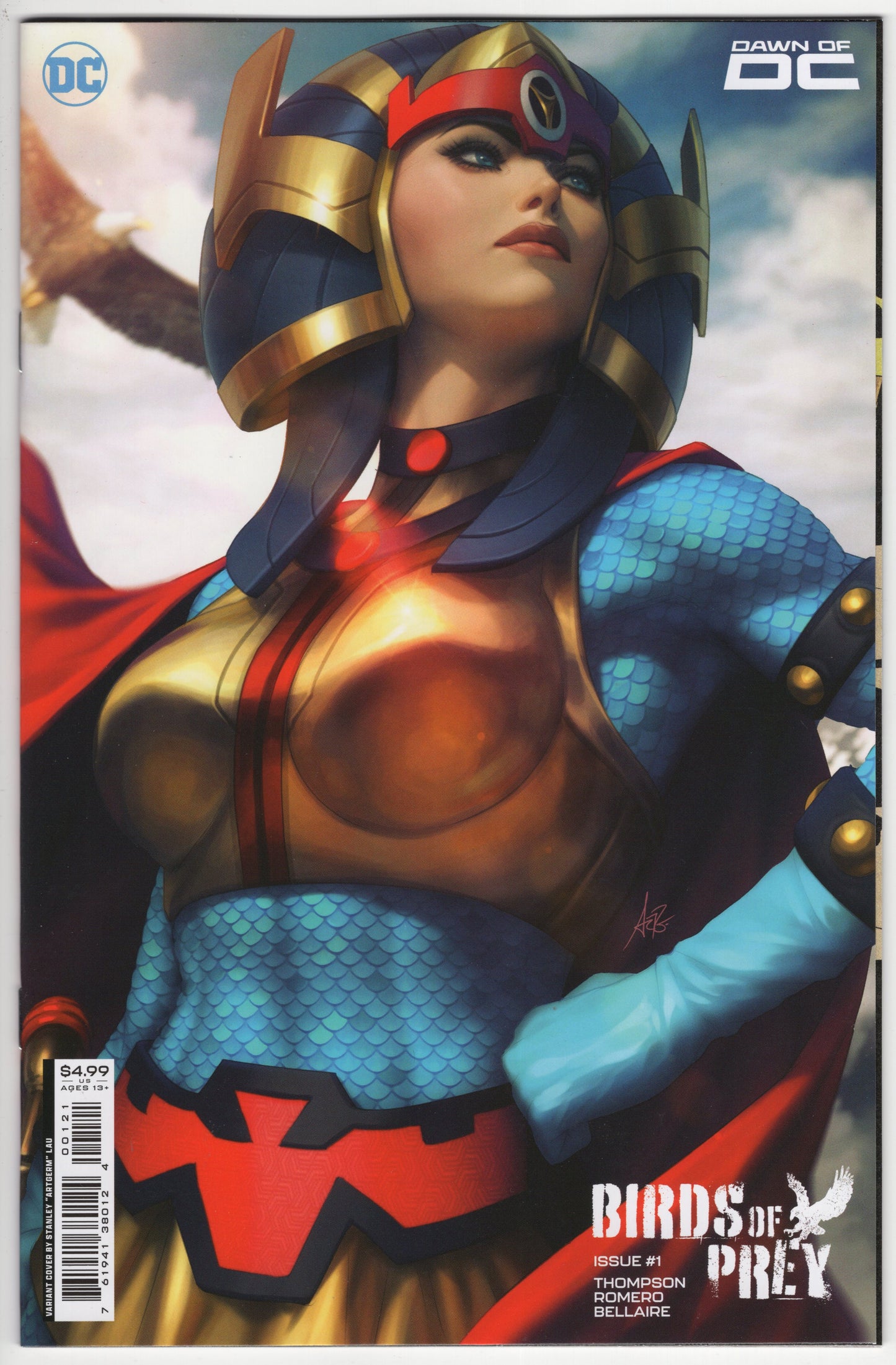Birds of Prey, Vol. 5 #1 - Stanley "Artgerm" Lau Variant
