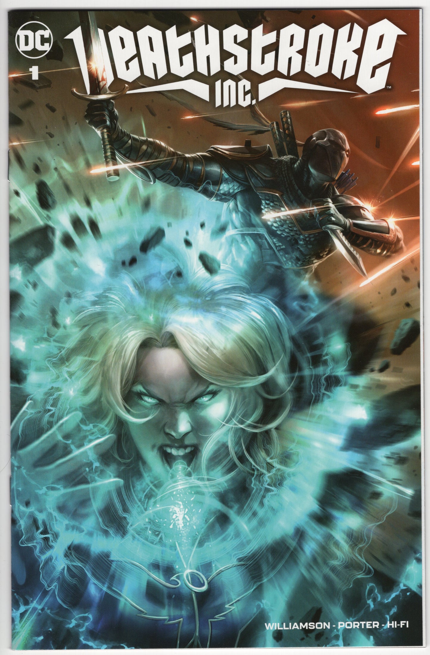 Deathstroke Inc. #1 - Francesco Mattina Trade Dress Exclusive