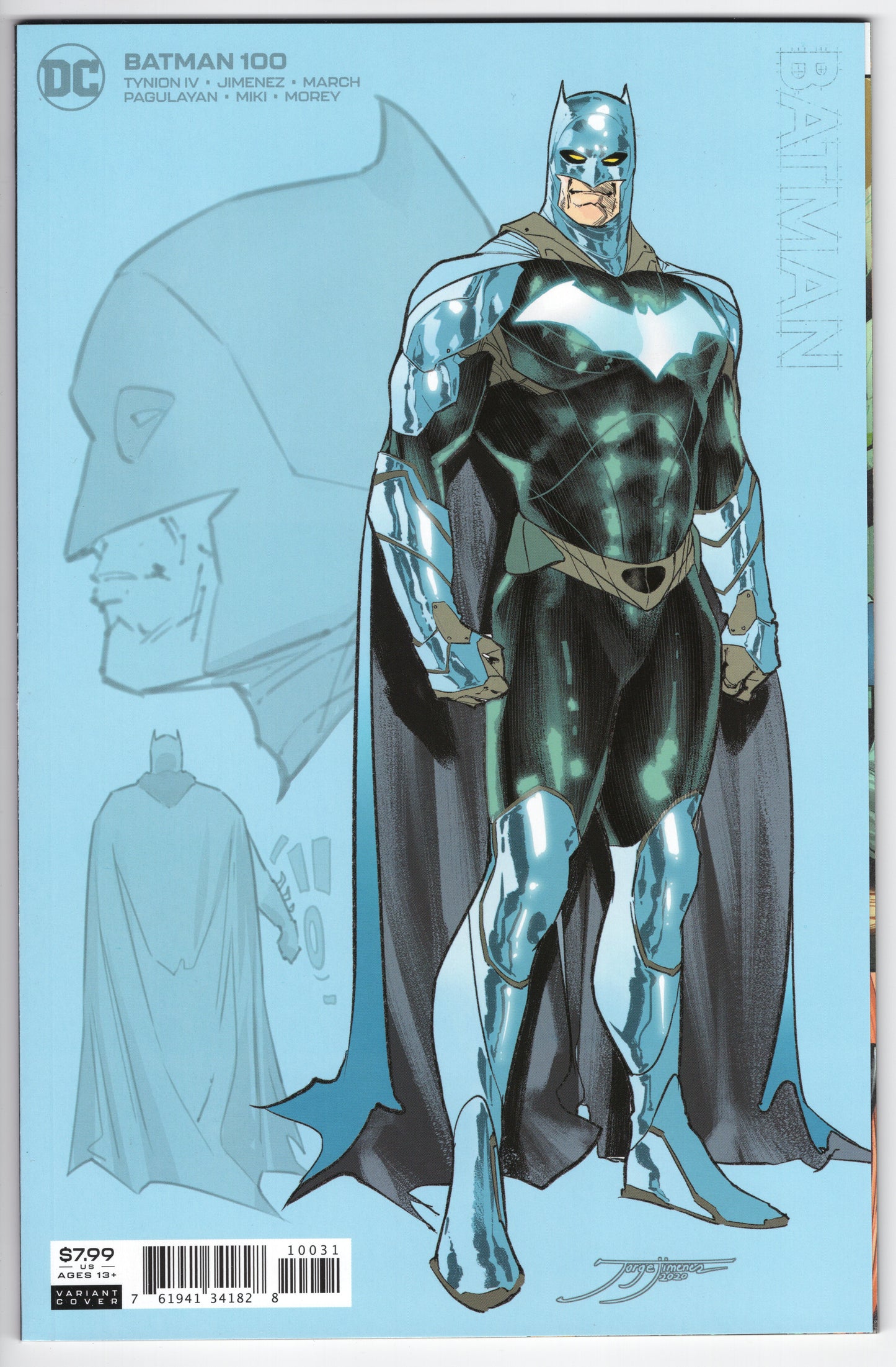 Batman, Vol. 3 #100 - 1:25 Retailer Incentive Variant