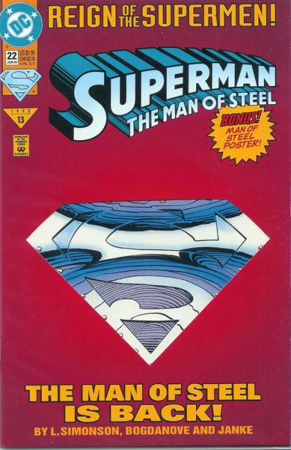 Superman: The Man of Steel #22 Collector's Edition