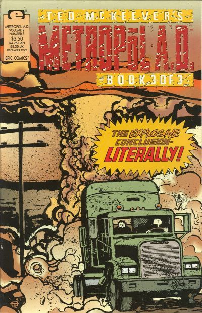 Ted McKeever's Metropol A.D. #1 - 3