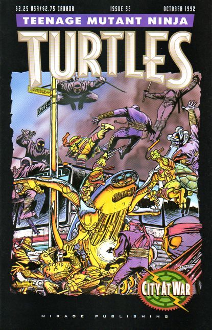Teenage Mutant Ninja Turtles, Vol. 1 #52