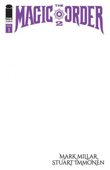 The Magic Order 2 #1 Blank Cover