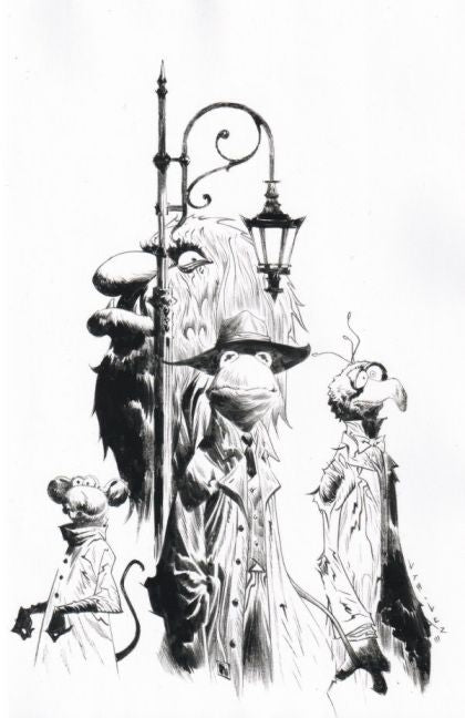 MUPPETS: NOIR #1 JAE LEE BLIND BAG B&W VIRGIN VARIANT