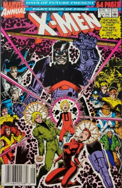 UNCANNY X-MEN ANNUAL, VOL. 1 #14 NEWSSTAND