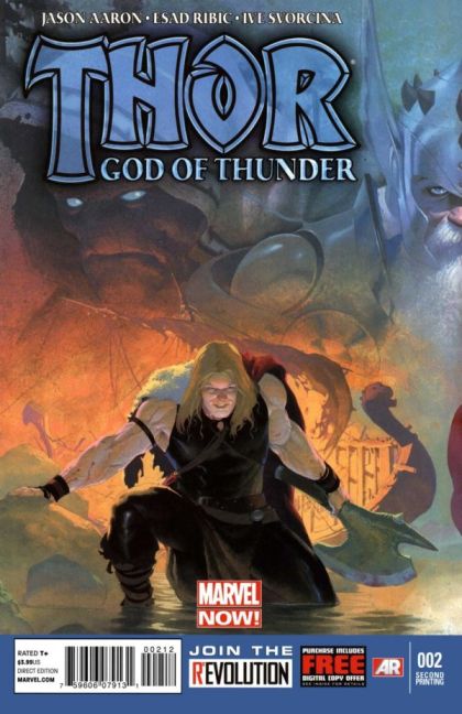 Thor: God of Thunder #2 2nd Printing Esad