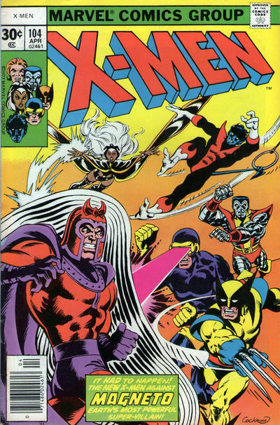 UNCANNY X-MEN, VOL. 1 #104 NEWSSTAND