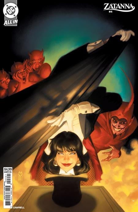 ZATANNA #4 (OF 6) CVR C MIGUEL MERCADO CARD STOCK VAR