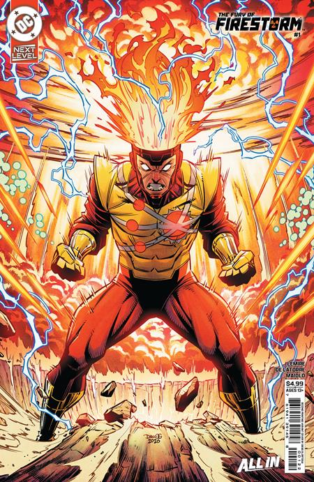 FURY OF FIRESTORM #1 (OF 6) Second Printing Cvr B Diego Olortegui Card Stock Var