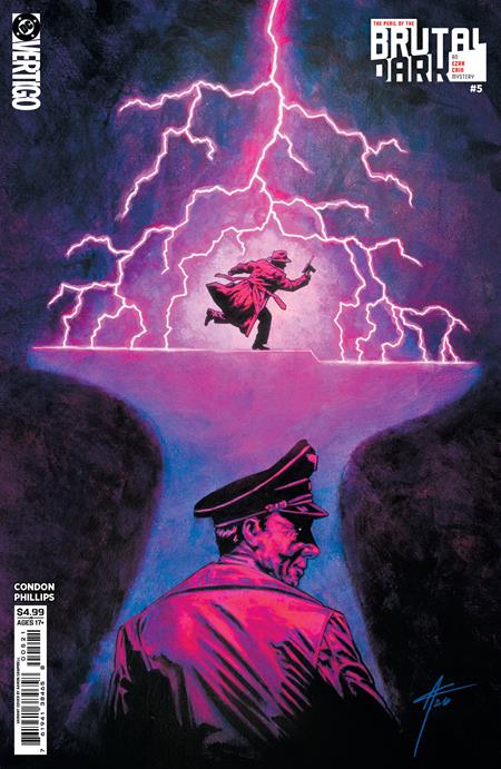 THE PERIL OF THE BRUTAL DARK AN EZRA CAIN MYSTERY #5 (OF 6) CVR B AARON CAMPBELL CARD STOCK VAR (MR)
