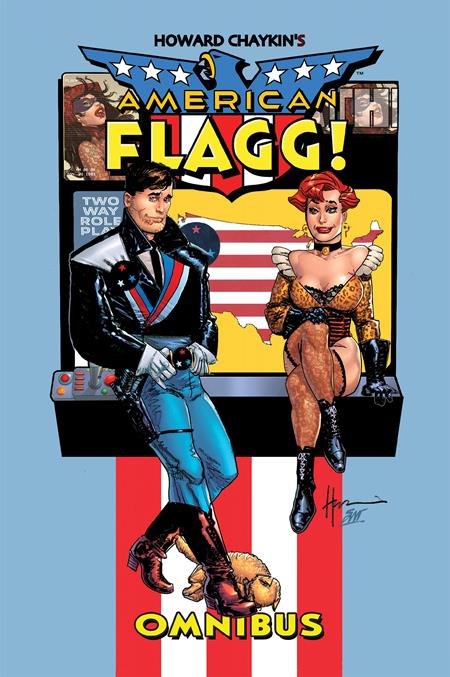 HOWARD CHAYKINS AMERICAN FLAGG OMNIBUS HC (MR)