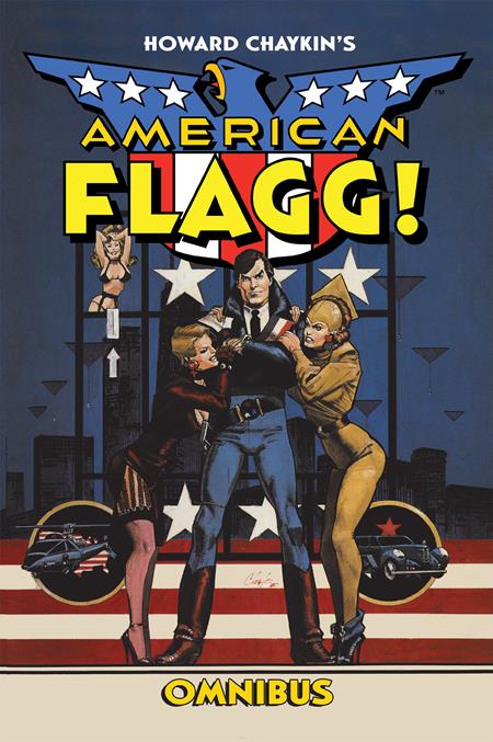 HOWARD CHAYKINS AMERICAN FLAGG OMNIBUS HC DIRECT MARKET EXCLUSIVE (MR)