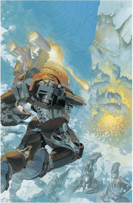 PLANET DEATH #1 (OF 4) 3RD PTG CVR B INC 1:20 ESAD RIBIC VIRGIN VAR
