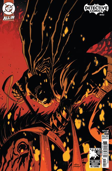 DETECTIVE COMICS #1112 CVR D ANDY KUBERT DARK KNIGHT RETURNS 40TH ANNIVERSARY CARD STOCK VAR