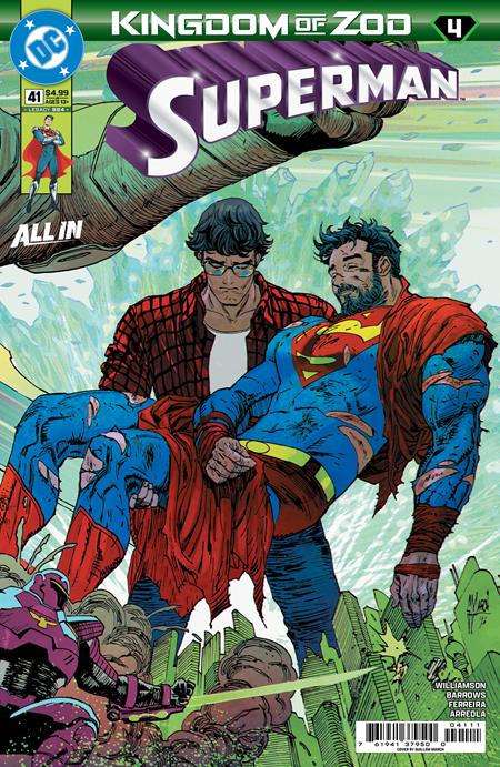 SUPERMAN #41 CVR A GUILLEM MARCH CONNECTING (KINGDOM OF ZOD)