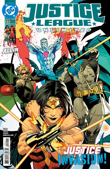 JUSTICE LEAGUE UNLIMITED #22 CVR A DAN MORA