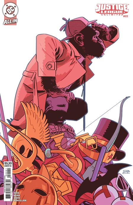 JUSTICE LEAGUE UNLIMITED #22 CVR B BRUNO REDONDO CARD STOCK VAR