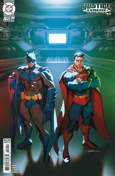 JUSTICE LEAGUE UNLIMITED #22 CVR E GERALD PAREL CARD STOCK VAR