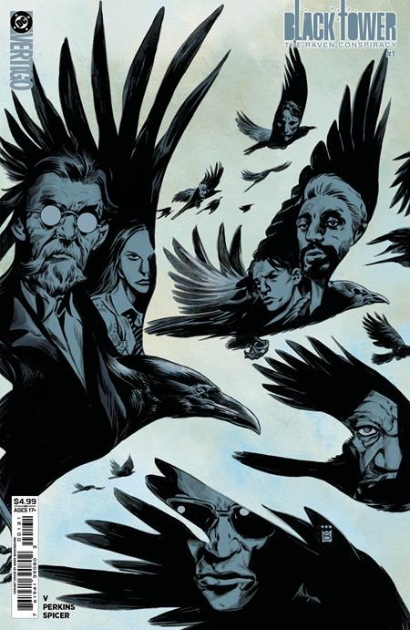 BLACK TOWER THE RAVEN CONSPIRACY #1 (OF 6) CVR C MARK BUCKINGHAM CARD STOCK VAR (MR)