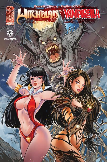 WITCHBLADE VAMPIRELLA #1 (ONE SHOT) CVR A LAURA BRAGA
