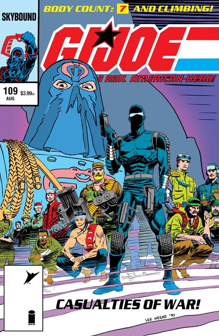 GI JOE A REAL AMERICAN HERO #109 HAMA FILES EDITION CVR A LEE WEEKS