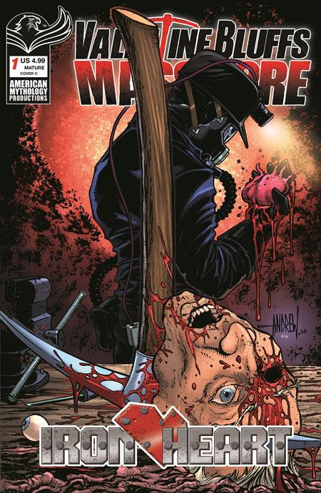 VALENTINE BLUFFS MASSACRE IRON HEART #1 (OF 2) CVR C ANDREW MANGUM VAR (MR)