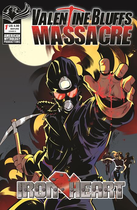 VALENTINE BLUFFS MASSACRE IRON HEART #1 (OF 2) CVR D ANDREA ARCARI VAR (MR)