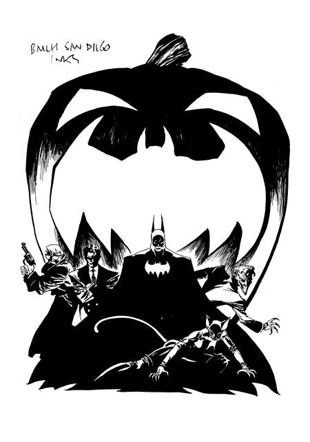 BATMAN THE LONG HALLOWEEN DELUXE EDITION HC VARIANT DUST JACKET BATMAN DAY 2024
