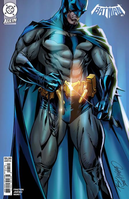 BATMAN, VOL. 4 #1 CVR D J SCOTT CAMPBELL CARD STOCK VAR