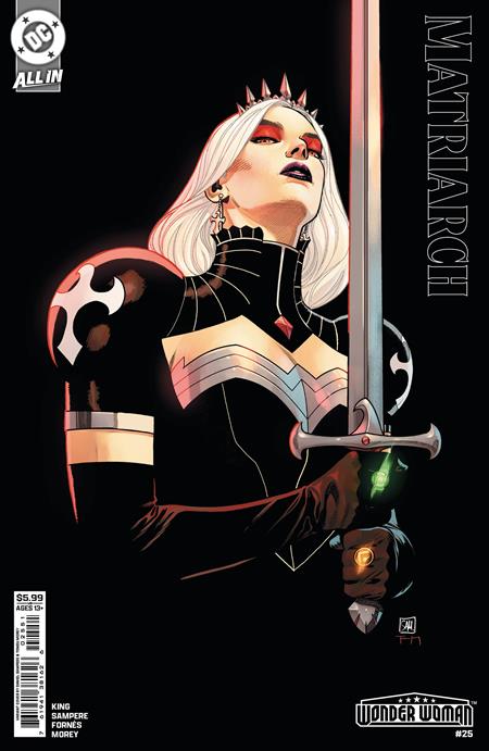 WONDER WOMAN, VOL. 6 #25 CVR D DANIEL SAMPERE CARD STOCK VAR